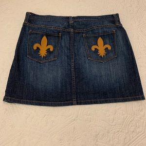 Gap Jean skirt size 8